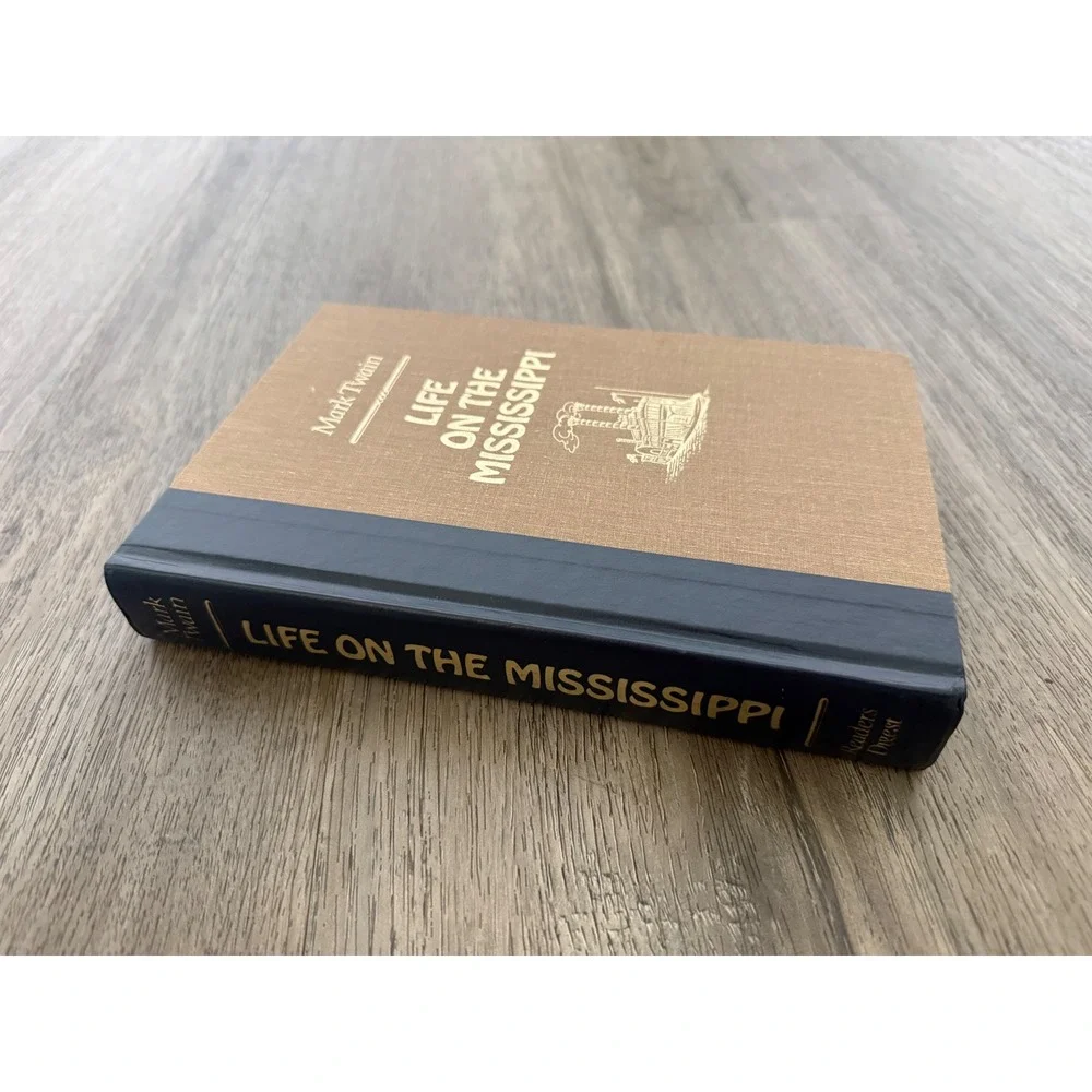 1987 Mark Twain Life on the Mississippi Reader's Digest Hardcover Illustrated